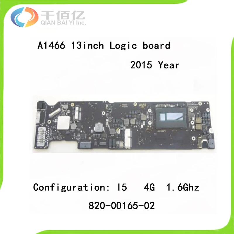 Laptop Mother board for font b Macbook b font Air A1466 logic board 13 I5 4G