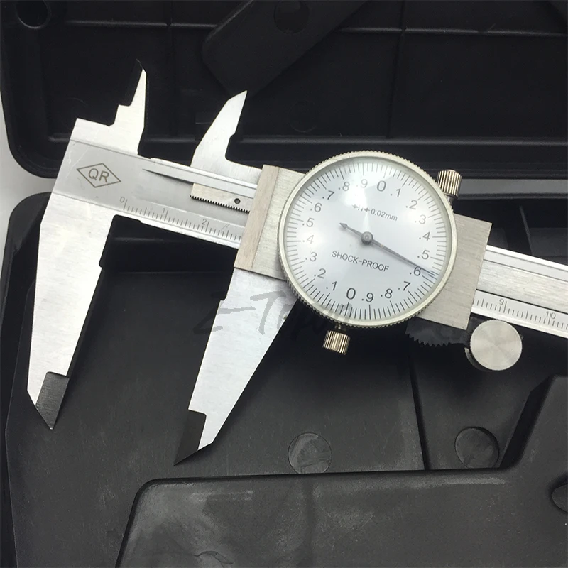 Метрические точный штангенциркуль с циферблатом микрометр измерительный инструмент набором суппорт 0-200 мм 0,02 мм стрелочный индикатор с Чехол