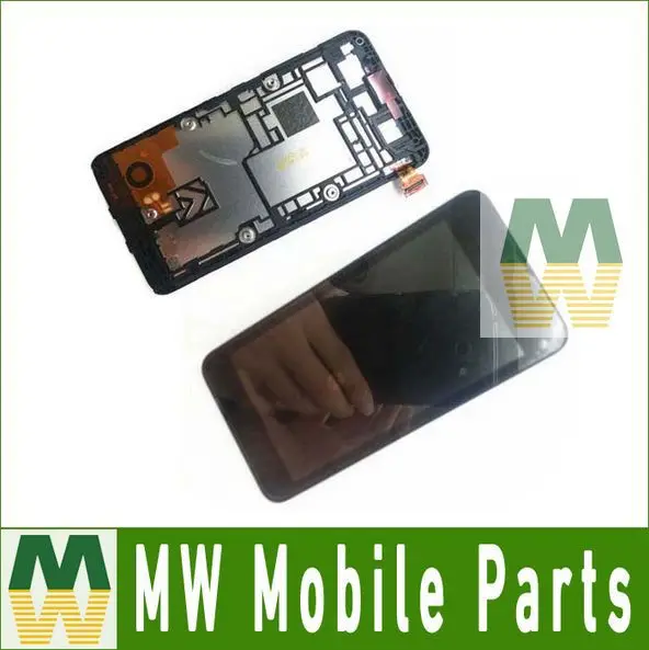 

For Nokia Lumia 530 N530 LCD Display + Touch Screen Assembly Digitizer With Frame 1PC /Lot