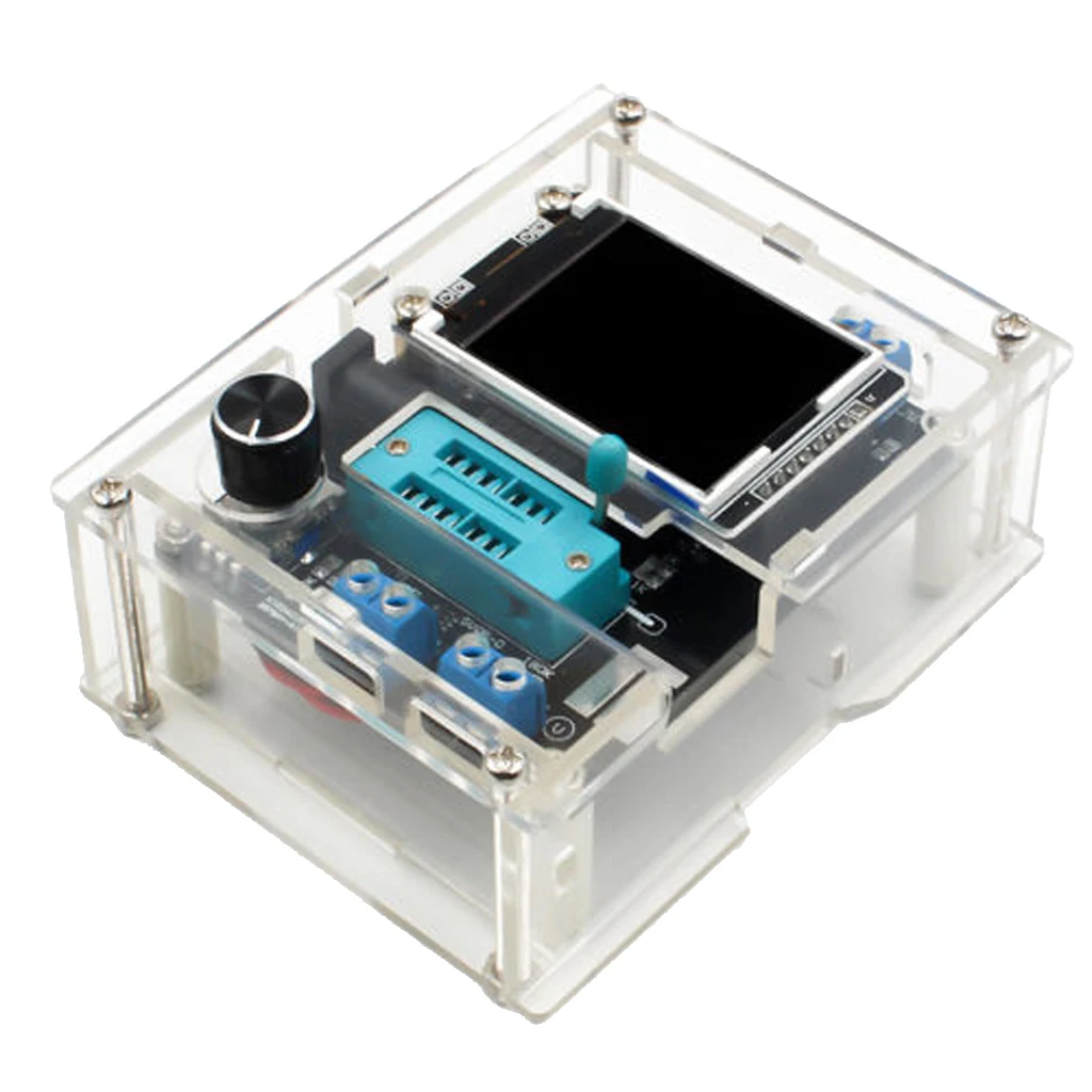 Multifunction GM328 Transistor Tester Diode Triode Capacitance Voltage Meter Testing Function Backlight LCD Display