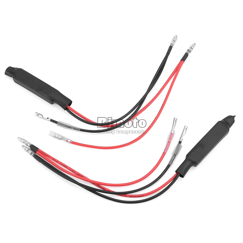 Universal Motorcycle LED Turn Signal Indicator Load Resistor Decoder Solve Blinker Error (2)