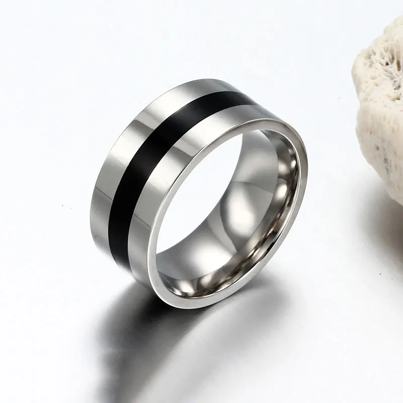 Black Paint Ring Stainless Steel Punk Wedding Rings For Women Men Black Paint Ring Stainless Steel Punk Wedding Rings For Women Men Jewelry Usa Size 6 To 13 In From Accessories On Aliexpress Alibaba
