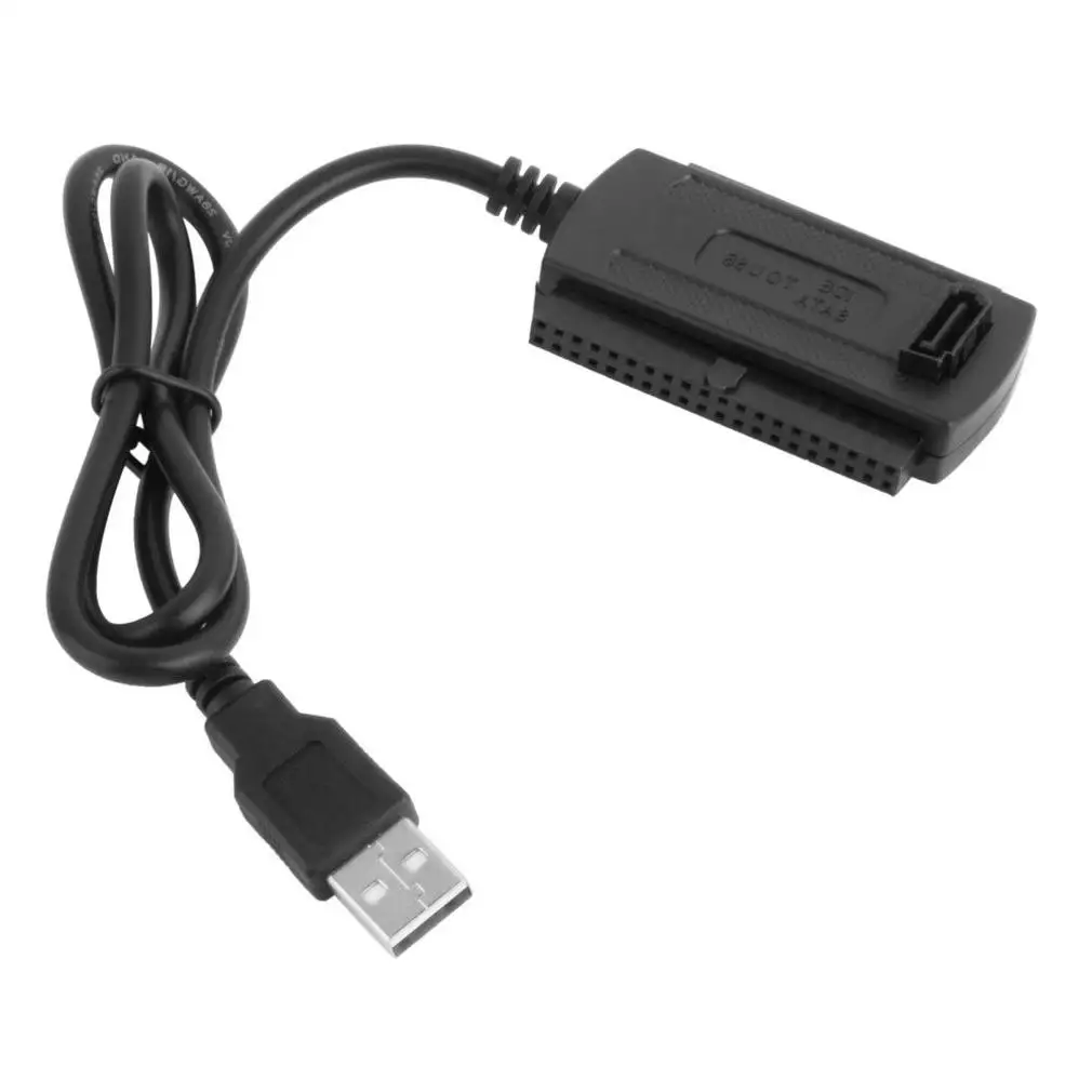 USB 2.0 to SATA/IDE Converter Adapter High Speed USB 2.0 to 2.5 3.5 5.25 Inch Hard Disk Drive Adapter Convertor Cable USB 2 Sata