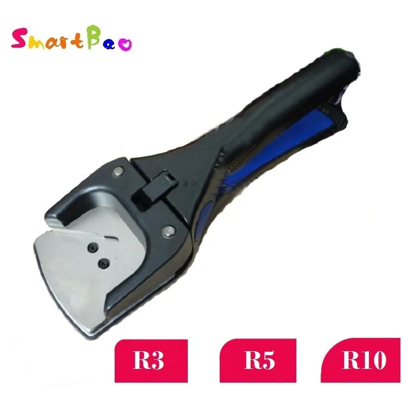 

R2 R3 R5 R10 Corner Hole Punch Large Badge Slot Punch Corner Rounder Punch Cutter for PVC Card, Tag, Photo; Heavy Duty Clipper