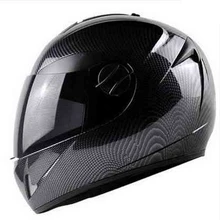 DOT Carbon Fiber Motorcycle font b Helmets b font Double Lens Racing Safety font b Full