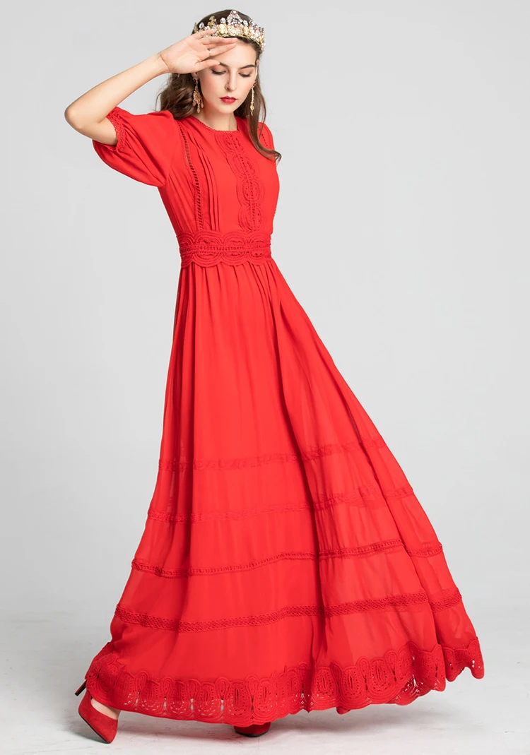 MoaaYina модное дизайнерское подиумное платье Весна Лето Женское платье пэчворк выдалбливают Элегантные вечерние Макси платья
