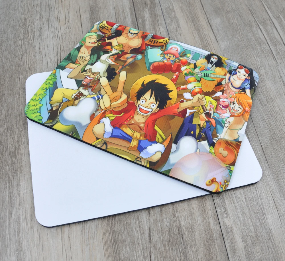 10pcs/lot DIY Sublimation Mouse Pad Heat Press Computer Rubber Blank