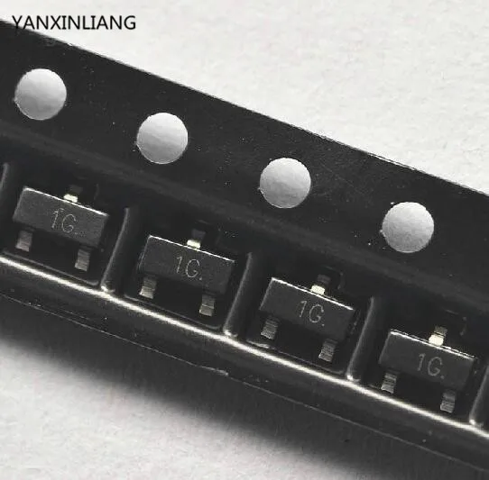 100PCS BC847C SOT23 BC847 847C SOT SMD SOT 23 1G new transistor|10 pcs ...