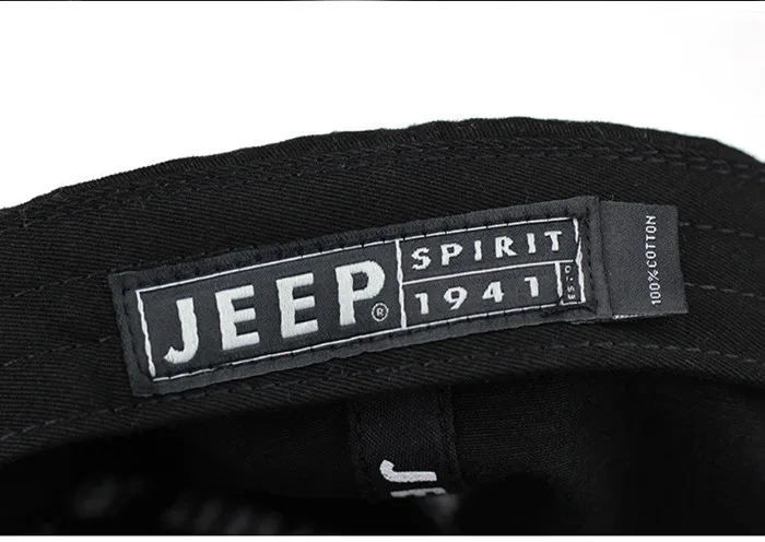 Бренд JEEP SPIRIT, бейсбольная кепка для мужчин, повседневная, унисекс, Кепка с вышитыми буквами, регулируемая хлопковая кепка для папы, для улицы, gorras para hombre