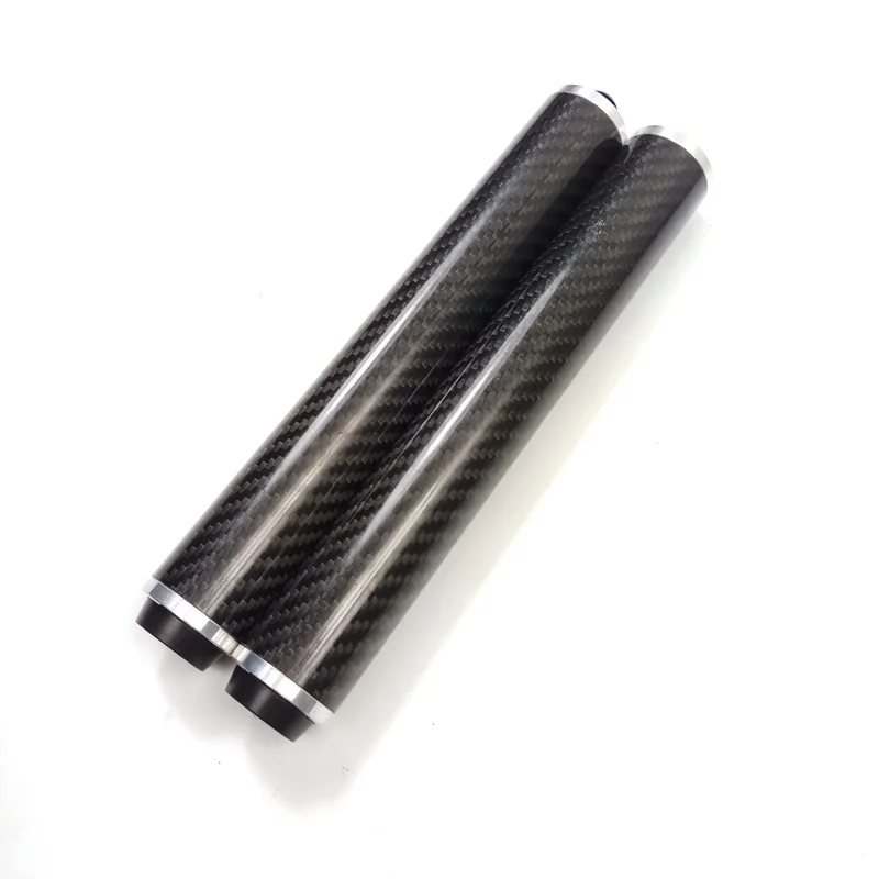

xmlivet 8.5inch Black Carbon Billiards Pool cue extension for Mezz or P3 can extend twice Cue extenders Billiards accessories