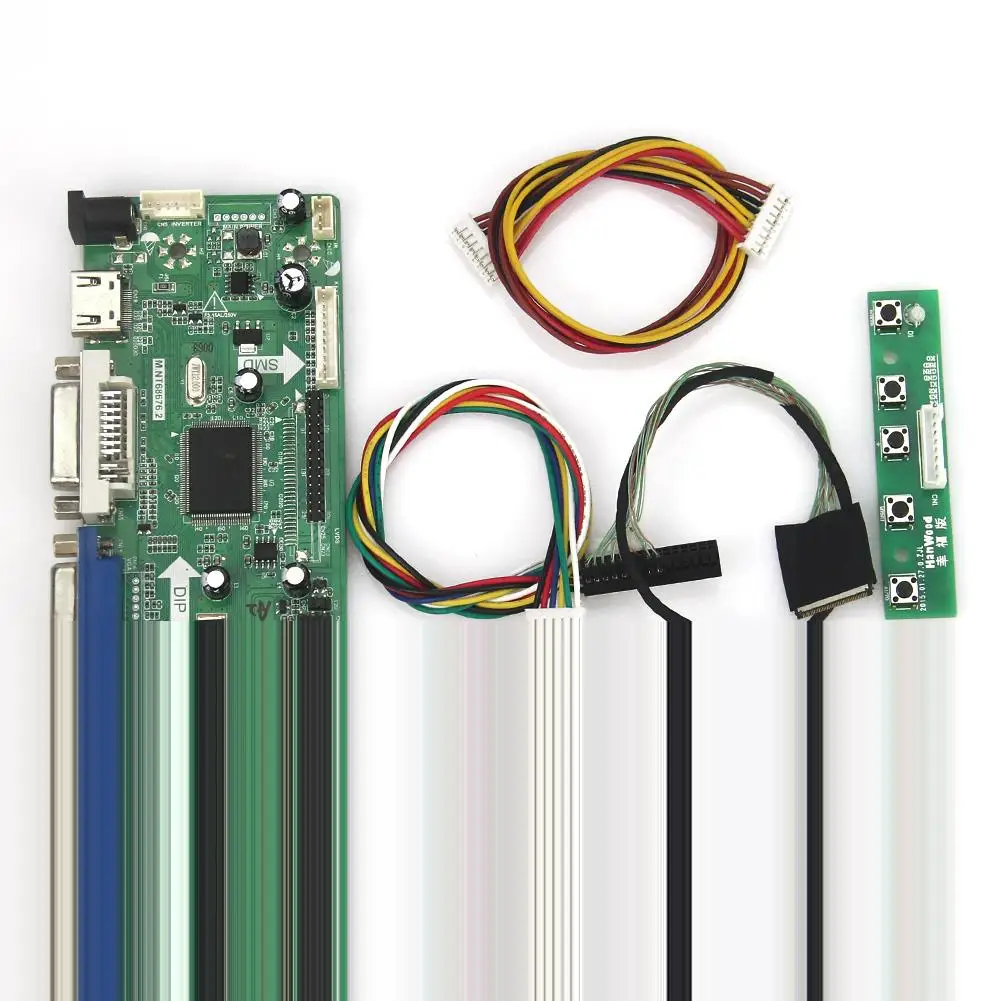 

M.NT68676 LCD/LED Controller Driver Board(HDMI+VGA+DVI+Audio) For G150XG01 V2 LVDS Monitor Reuse Laptop 1024*768