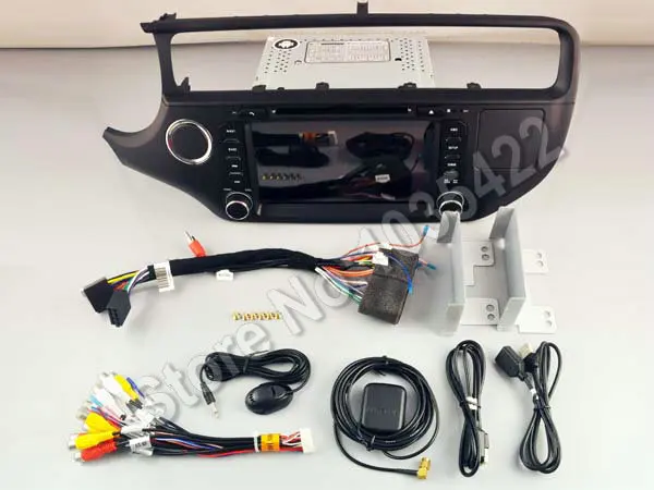 Best Android 8.0 CAR Audio DVD player FOR KIA RIO 2015 gps Multimedia head device unit receiver BT WIFI 27