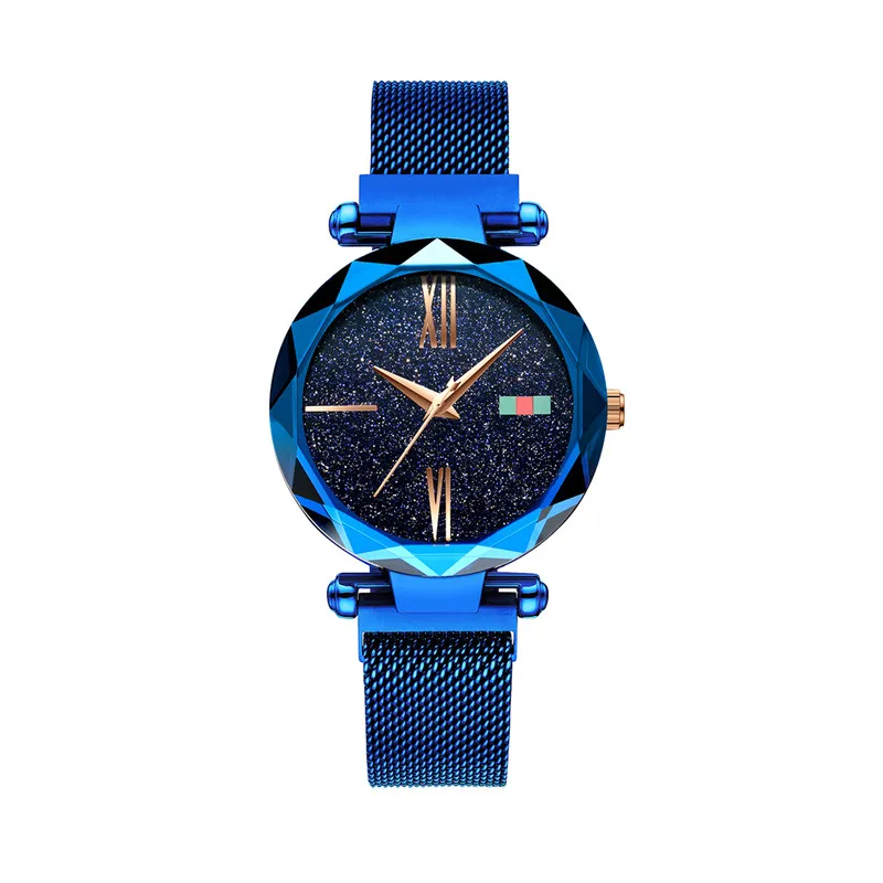 

Relogio Feminino Fashion Womans Watch Stainless Steel Mesh Watchband Quartz Analog Wristwatch for Ladies 37