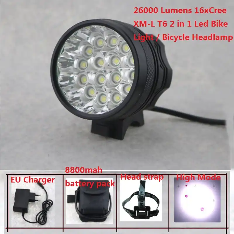cree xml t6 battery pack
