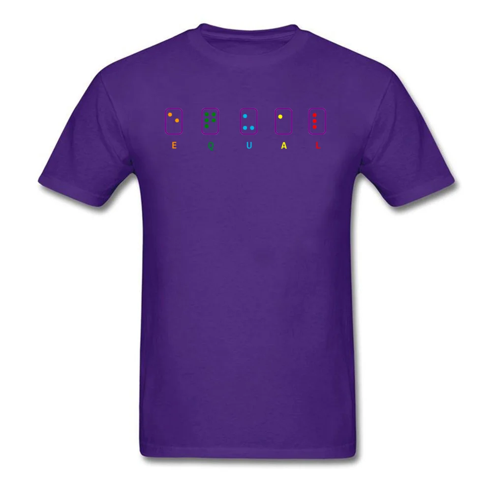Leisure Short Sleeve Tops Shirts ostern Day Round Neck Pure Cotton Men T-Shirt FEEL MY PRIDE Leisure T Shirts Funny FEEL MY PRIDE purple