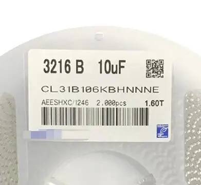 Бесплатная доставка 2000 шт./лот cl31b106kbhnne 10 мкФ (106) 50 в X7R 1206/3216 Новый и оригинальный