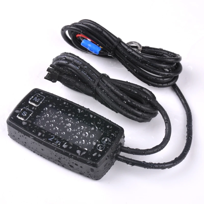  Runleader LED Digital TM008 thermometer voltmeter temperature meter for pit bike ATV outboard glide - 32730682437