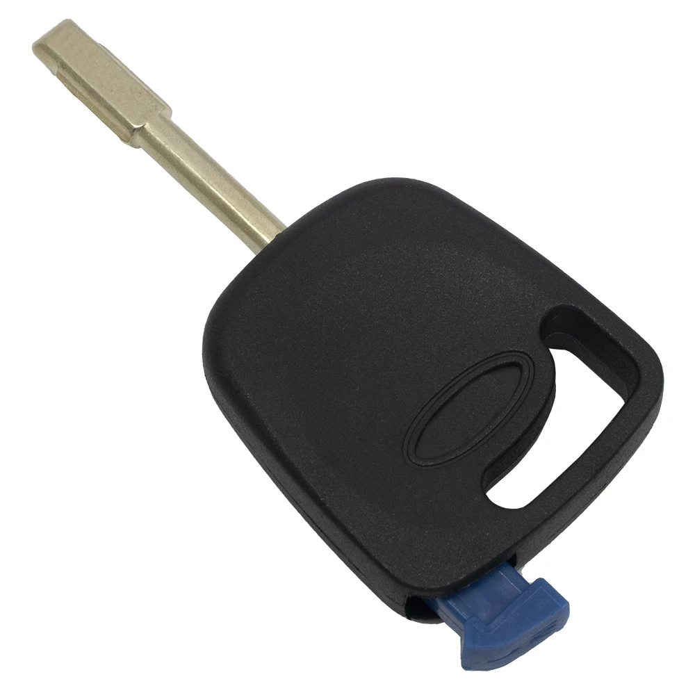 WHATSKEY 10PCS/LOT UNCUT BLADE TRANSPONDER CAR KEY SHELL CASE FOR FORD FOCUS MONDEO KA ESCORT FIESTA FUSION TRANSIT CONNECT