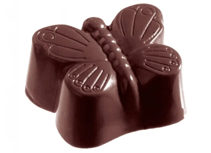 Nova-marca-de-21-cavidades-forma-Bonita-borboleta-PC-pl-stico-Policarbonato-fondant-moldes-do-cubo (4)