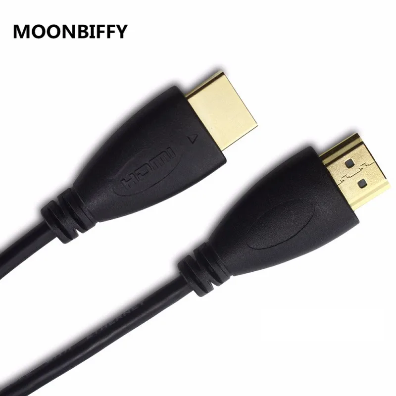 

MOONBIFFY 1.4 HD 1080P HDMI Cable Extension Male to Male HDMI Cable For TV Laptop Projector Computer Cable 15M 10M 8M 5M 3M 2M