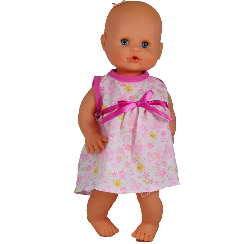 Doll Clothes Fit 35cm Nenuco Doll Nenuco Ropa Baby Realistic Reborn Doll Accessories Dresses For 13inch Little Nenuco Doll