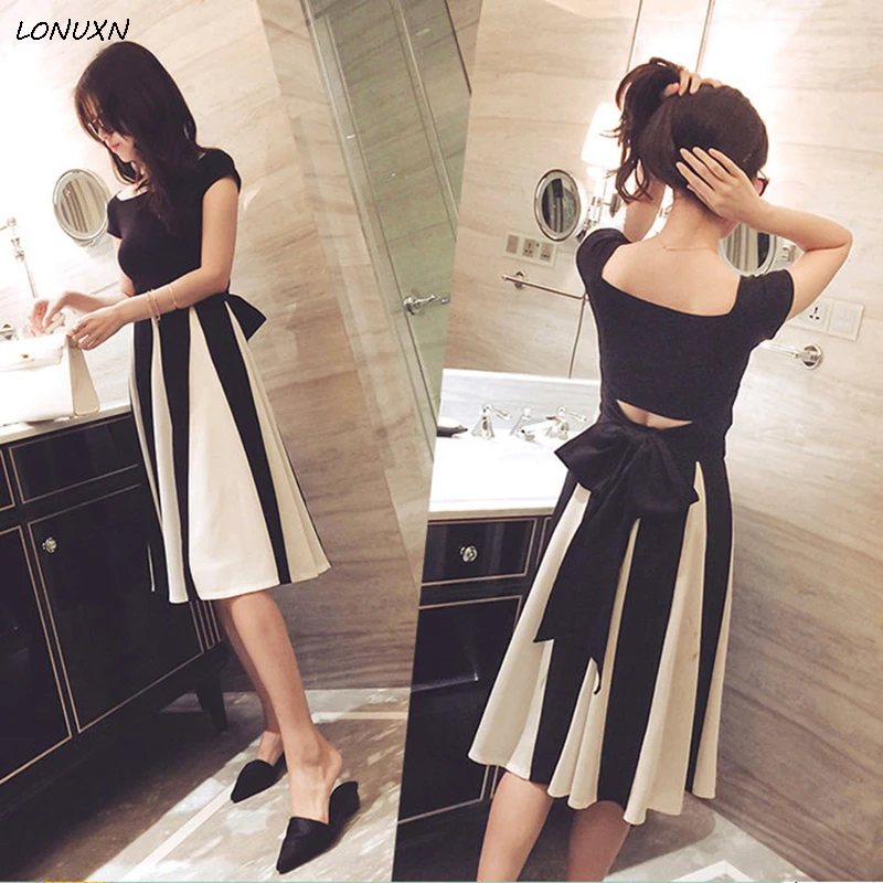 

Sexy Women top+skirt Two piece Suit Set White Black Short Overalls Backless Sleeve Women Jumpsuit Romper Summer Beach Playsuit