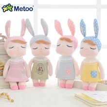 Metoo Dolls Soft Toy Angela Rabbit Soft Toys for Children Stuffed Animals Baby Doll Birthday Christmas Gifts Rabbit Plush Toys