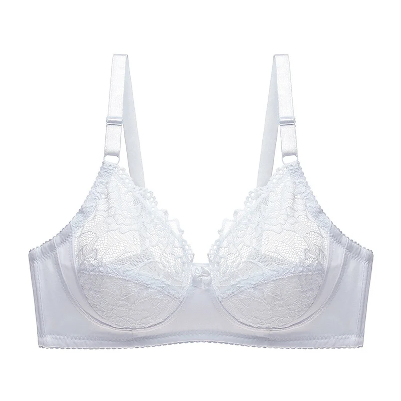 

New Sexy Lace Bras For Women Plus Size Bra Ultrathin Large Cup Lingerie Transparent Bralette Female Brassiere Underwear #D