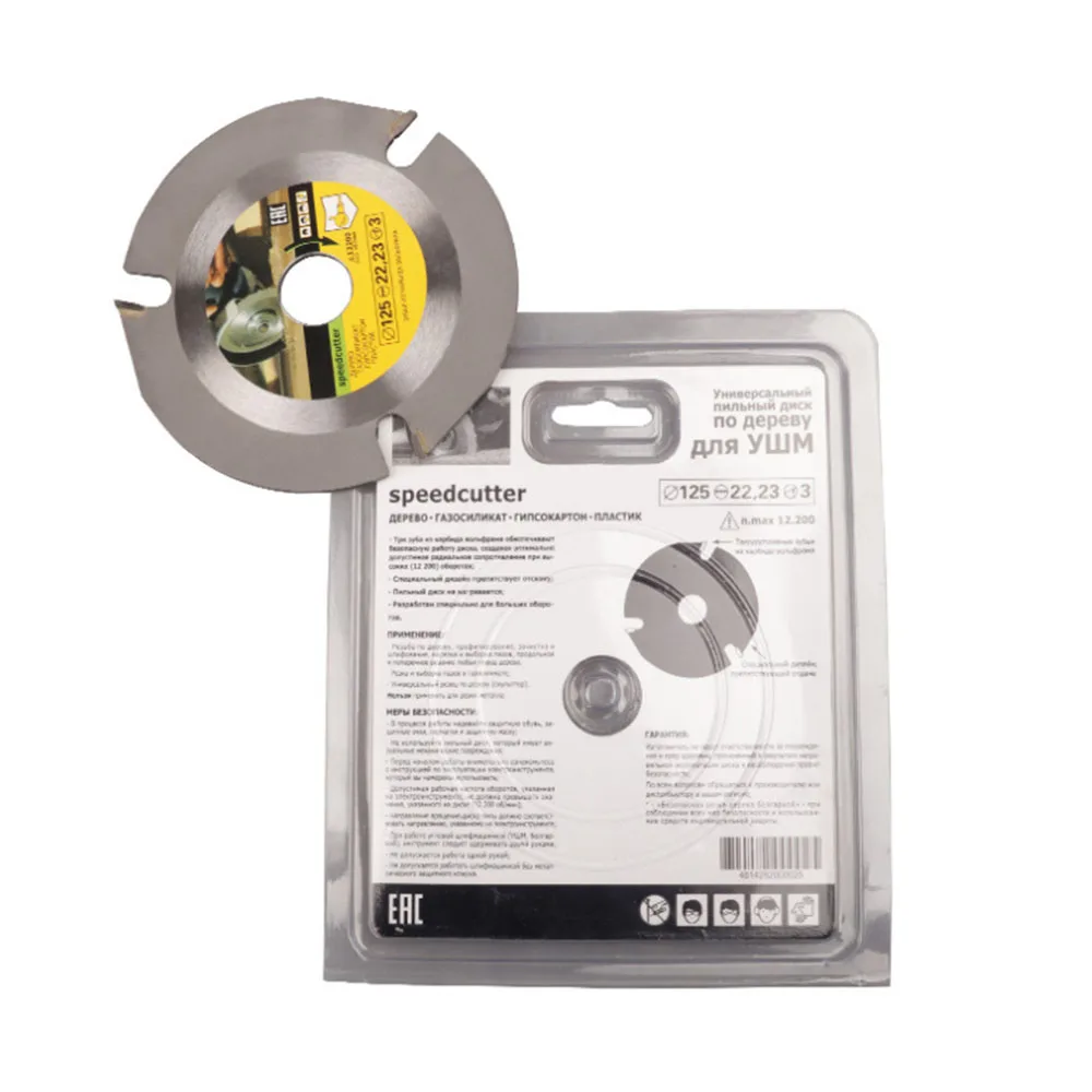 

125mm 3T Circular Saw Blade Multitool Wood Carving Cutting Disc Grinder Carbide Power Tool Attachments