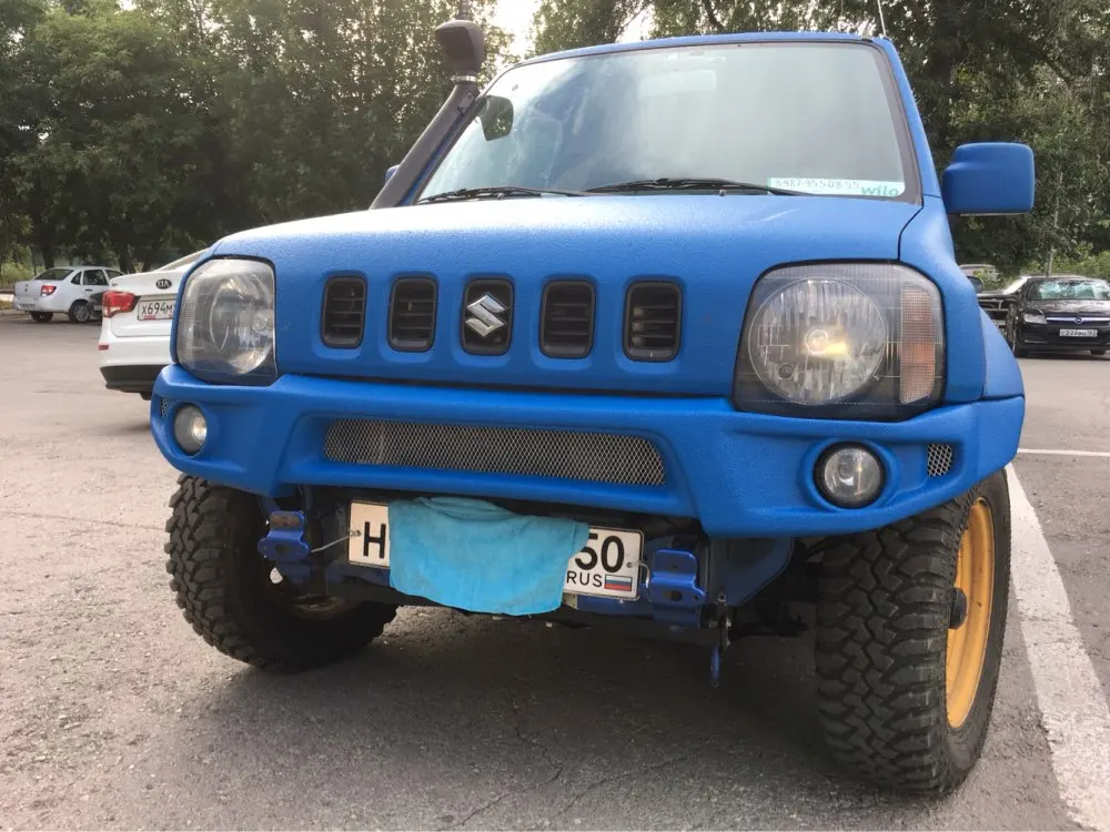 Передний бампер для Suzuki Jimny в ABS undercoated