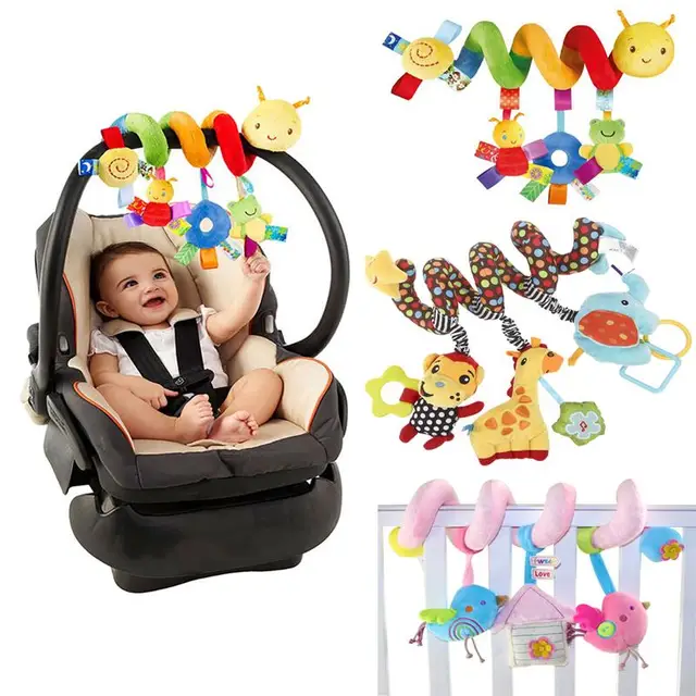 Cute Baby Seat Hanging Toys Lovely Infant Spiral Bed Stroller Non ... Cute Baby Seat Hanging Toys Lovely Infant Spiral Bed Stroller Non ...