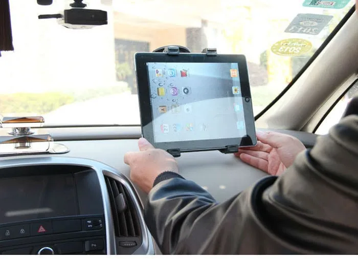 Качественный Универсальный Автомобильный кронштейн-колыбель, держатель на лобовое стекло для iPad Air Pro Mini Tablet PC, поддержка gps/DVD/Mini tv/Tab
