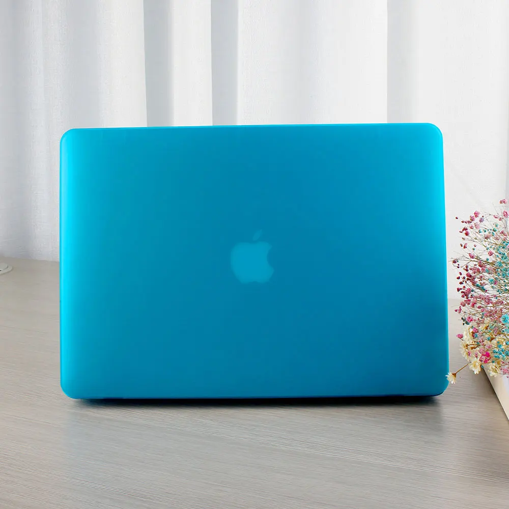 Кристально чистый матовый жесткий чехол для Macbook Pro 13,3 15 16 A2141 Pro retina 12 13 1" Air 11 13 A1932 корпус для ноутбука - Цвет: Matte sky blue
