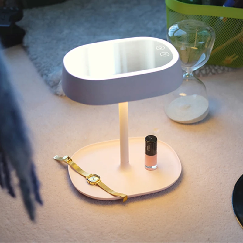 New LED Cosmetic Mirror Table Lamp Makeup Portable Adjustable USB Lamp