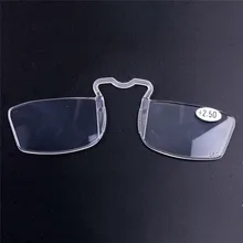 Новинка, портативные очки для чтения, для мужчин и женщин, бумажник, Запасные Очки, мини зажим для носа, пресбиопические очки de grau 025