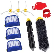 Bristle & Flexible Beater Brush 3-Armed Brush Filters kit for iRobot Roomba 600 Series 620 630 650 660 Cleaning Tools N30C Bristle & Flexible Beater Brush 3-Armed Brush Filters kit for iRobot Roomba 600 Series 620 630 650 660 Cleaning Tools N30C