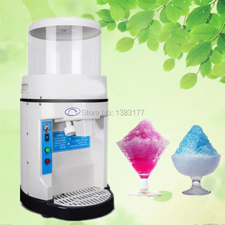

free ship  multifunctional 300kg / h commercial electric sand ice machine automatic ice crusher machine snow ice machine