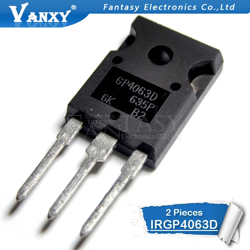 

2PCS IRGP4063D TO-247 GP4063D TO-247 IRGP4063 IRGP4063DPBF TO-3P 48A 600V new original