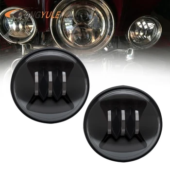 

4-1/2" 4.5" LED Fog Lights Auxiliary Passing Fog Driving Lamps for Road King