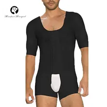 Minifaceminigirl мужской корректирующий комплект, утягивающая для похудения, дышащий костюм