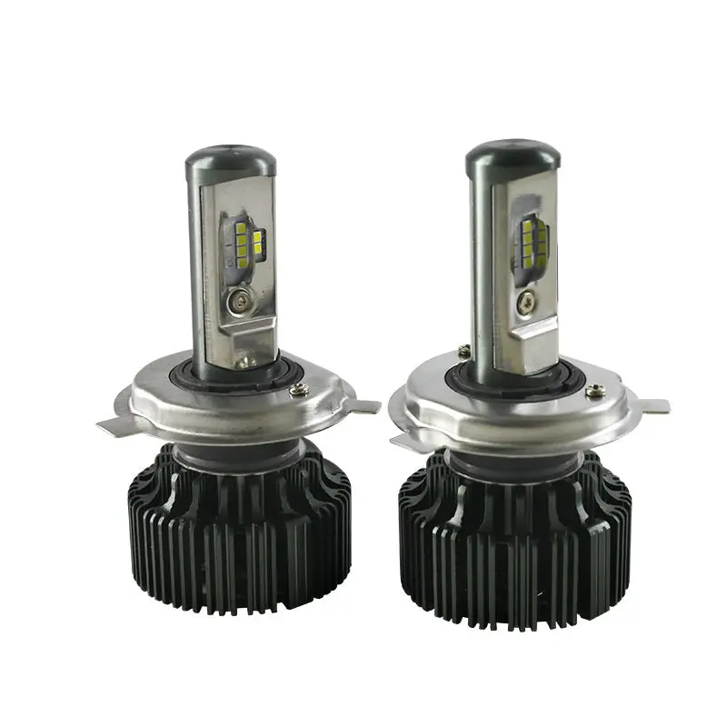 

12V CANBUS Error Free 6000K ZES LED H4 car Headlight Bulbs kit hi/lo driving light for biled-h4 far front headlamp h4-led lamp