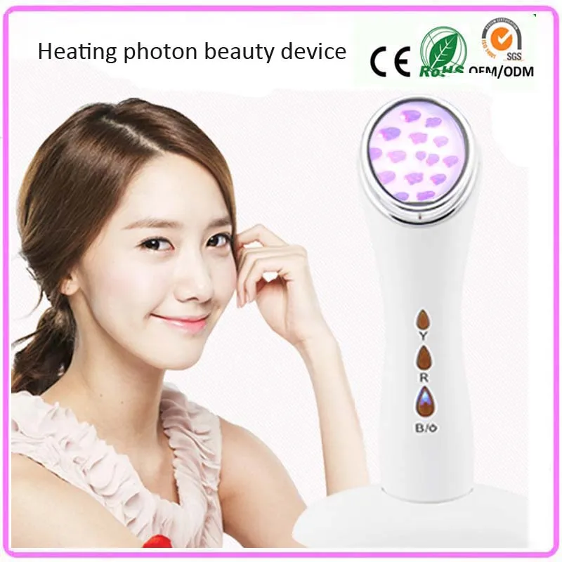 

Portable Skin Warming Devices Led Photon Light Therapy Facial Beauty Anti Aging Acne Ttreatment Wrinkle Removal Devices