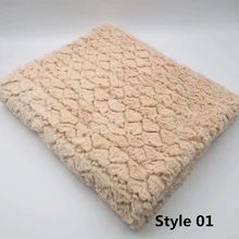 75*50 см, новое искусственное меховое одеяло, наполнитель для новорожденных, для фотосъемки, реквизит, детская корзина, пеленание для корзины