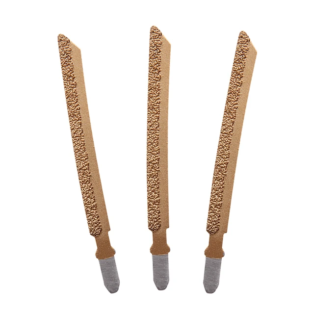 3pcs 4 100mm Diamond Jig Saw Blade For Cutting Marble Tiles Stone 3pcs 4 100mm Diamond Jig Saw Blade For Cutting Marble Tiles Stone Brazing