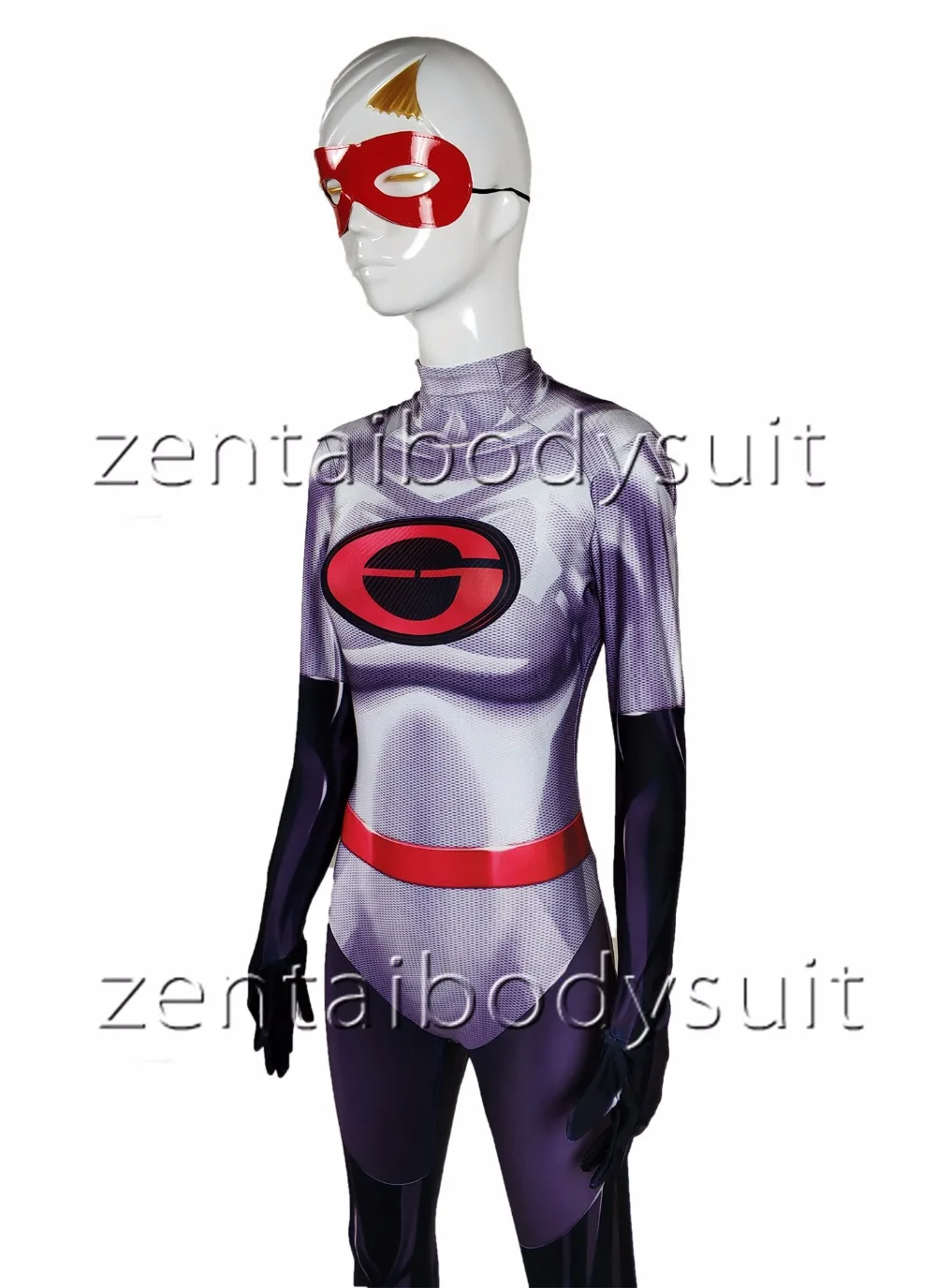 The Incredibles 2 Elastigirl Cosplay costume Women Superhero Bodysuit 3D Printting Lycra Spandex Zentai Halloween Party suit