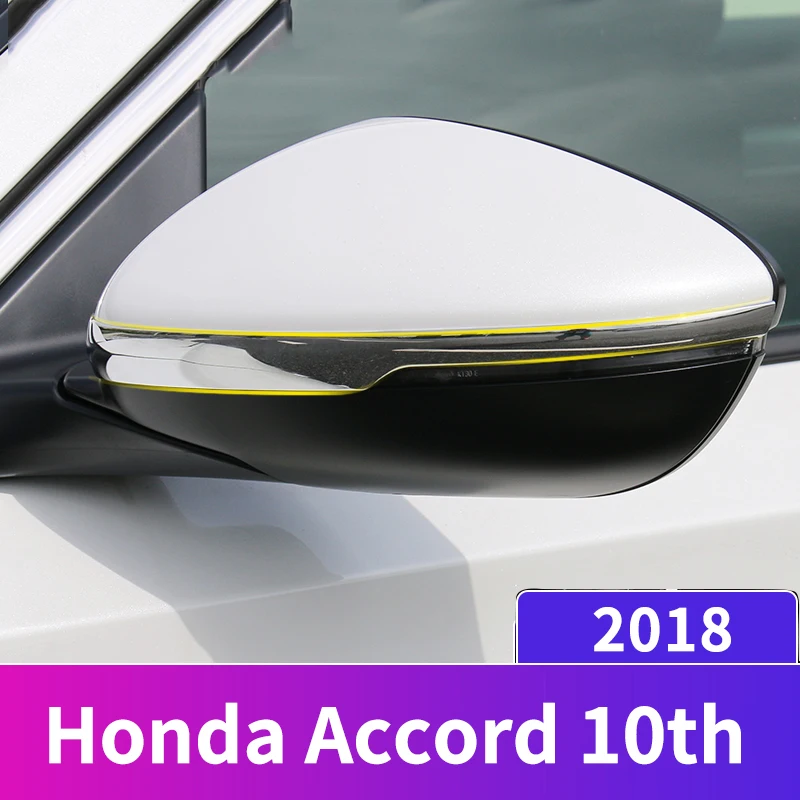 For Honda Accord 10th 2018 Car Door Side Rearview Mirrors Cover