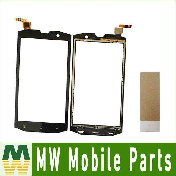 

Original Quality For Vertex impress Grip Touch Screen Sensor Front Glass Digitizer Touch Panel Black Color With Tape