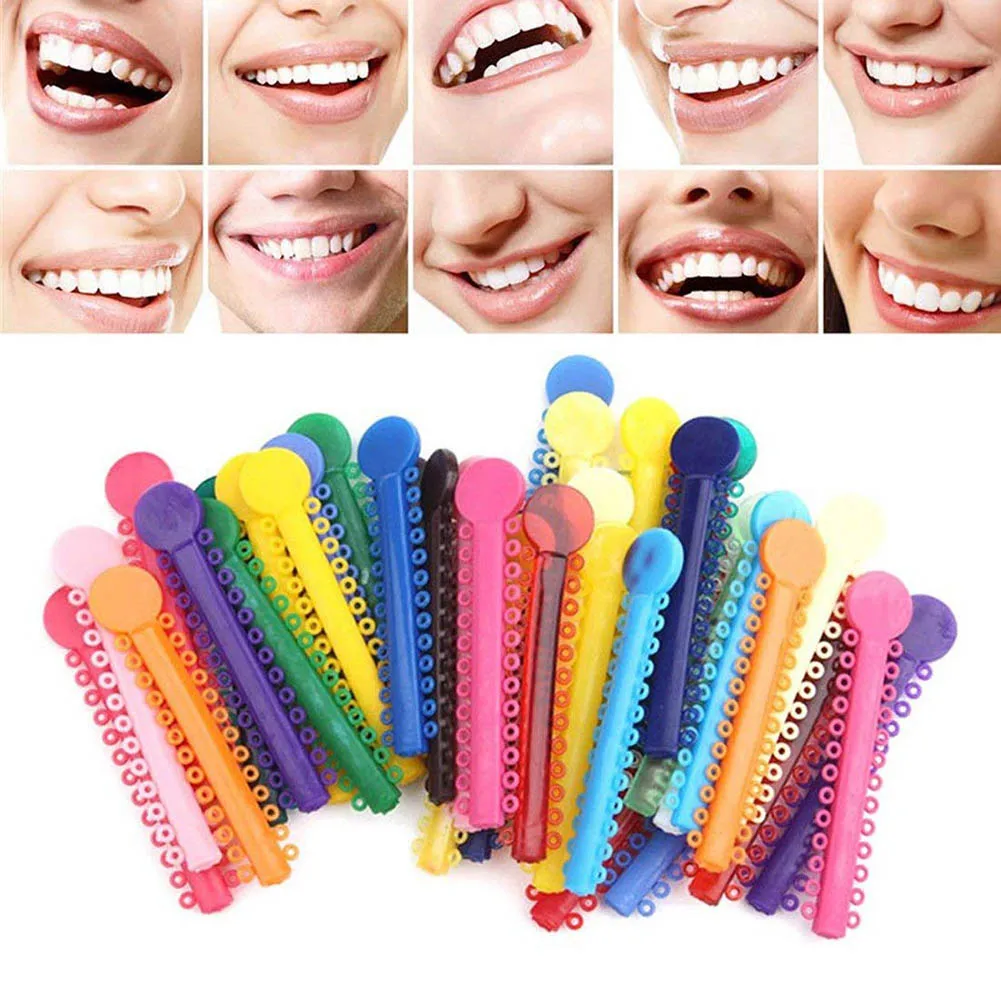 10pcs Dental Orthodontic Ligature Ties Elastic Rubber Bands Tools Elasticity For Teeth Adult Orthodontic Braces Set 1 10pcs Dental Orthodontic Ligature Ties Elastic Rubber Bands Tools Elasticity For Teeth Adult Orthodontic Braces Set 2