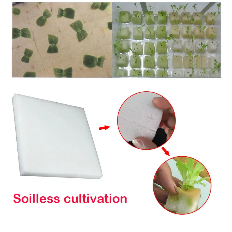 100 шт./компл. Soilless Гидропонные овощи кассеты для рассады детская губка семена цветка культивирование Soilless Выращивание растений инструменты