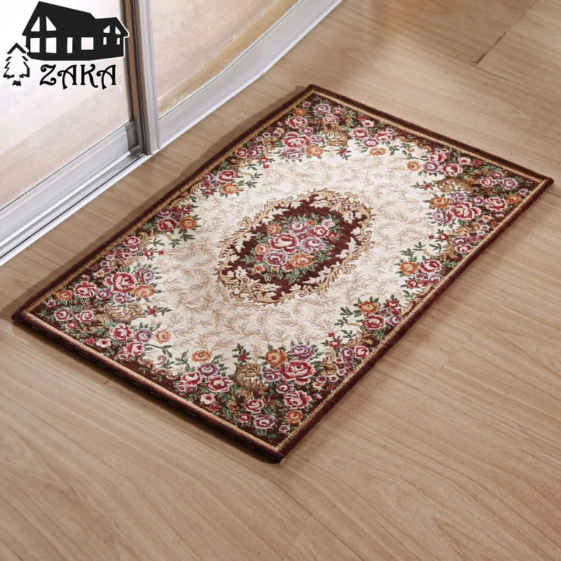 1Pcs KEYAMA European style Acrylic Jacquard Floral living room